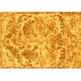 thumbnail image 1 of Ahgly Company Machine Washable Indoor Rectangle Persian Yellow Bohemian Area Rugs, 5' x 8', 1 of 4