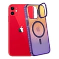 thumbnail image 4 of Funda Case Carcasa Tornasol Color Morado Con Soporte Premium Para iPhone 11 Compatible Con Magsafe, 4 of 7