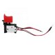 thumbnail image 1 of Black Adjustable CW/CCW Electric Drill Trigger Switch 7.2V-24V DC Switch, 1 of 5