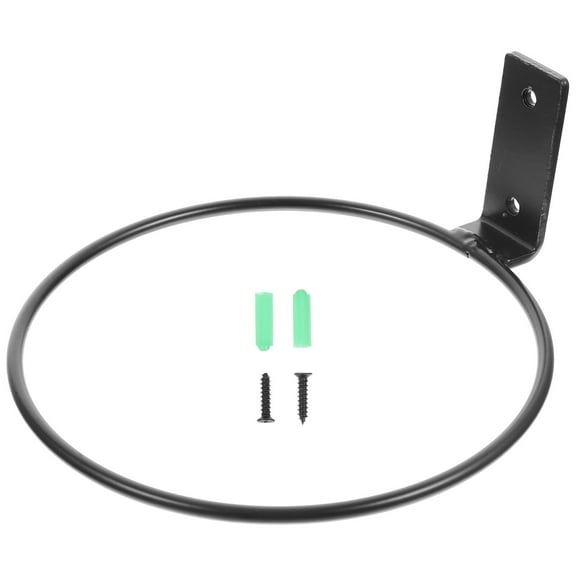 Flower Pot Wall Mount Mounted Shelves Flowerpot Hanging Holder Planter Ring Bracket Plants Pots Indoor Ironwork Fitness