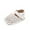 White, variant on Fozruso Summer Children Baby Toddler Shoes Boys And Girls Light Hollow Breathable Comfortable Solid Color Hook Loop Sizes 4 Toddler(Brown)