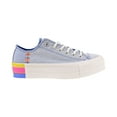 thumbnail image 1 of Converse Chuck Taylor All Star Lift Rainbow OX Women's Shoes Blue-White 564993c, 1 of 6
