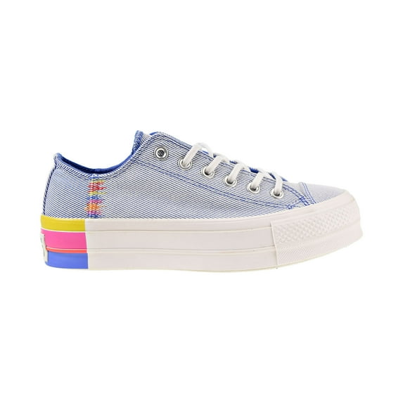 Converse Chuck Taylor All Star Lift Rainbow OX Women's Shoes Blue-White 564993c