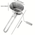 thumbnail image 6 of Stainless Steel Manual Food Chopper with Pull Cord - Handheld Kitchen Tool for Herbs, Garlic, Onions, Vegetables, and Nuts - No Electricity Needed, Easy to Clean and Rust Resistant, 6 of 6