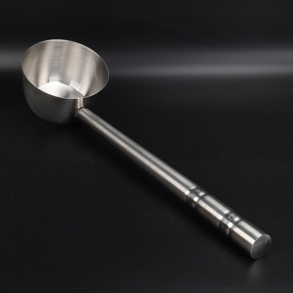 Raindrops scoop Water Scoop Dipper Silver Multipurpose Home Cooking 1Pcs