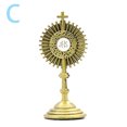 thumbnail image 1 of pieza de figura de cruz cristiana católica de Jesús, estatua de oración de comunión para decoración de mesa del hogar, figura de cruz, regalo religioso, 1 of 6