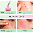 thumbnail image 3 of Liquid Blush Oil rubor facial a prueba de agua para todos los tonos de piel ANGGREK Otros, 3 of 8