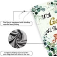 thumbnail image 4 of Spring Flower Garden Flag Dragonfly flags Welcome Summer House Flag for Outdoors 28 x 40 Double Sided Large Decorative Flag, 4 of 10