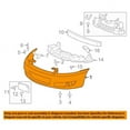 thumbnail image 3 of For 06-16 Chevy Impala Front Bumper Cover Assembly Primed w/o Fog GM1000763, 3 of 5