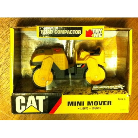 Caterpillar Road Compactor ** Mini Mover ** Lights Sounds