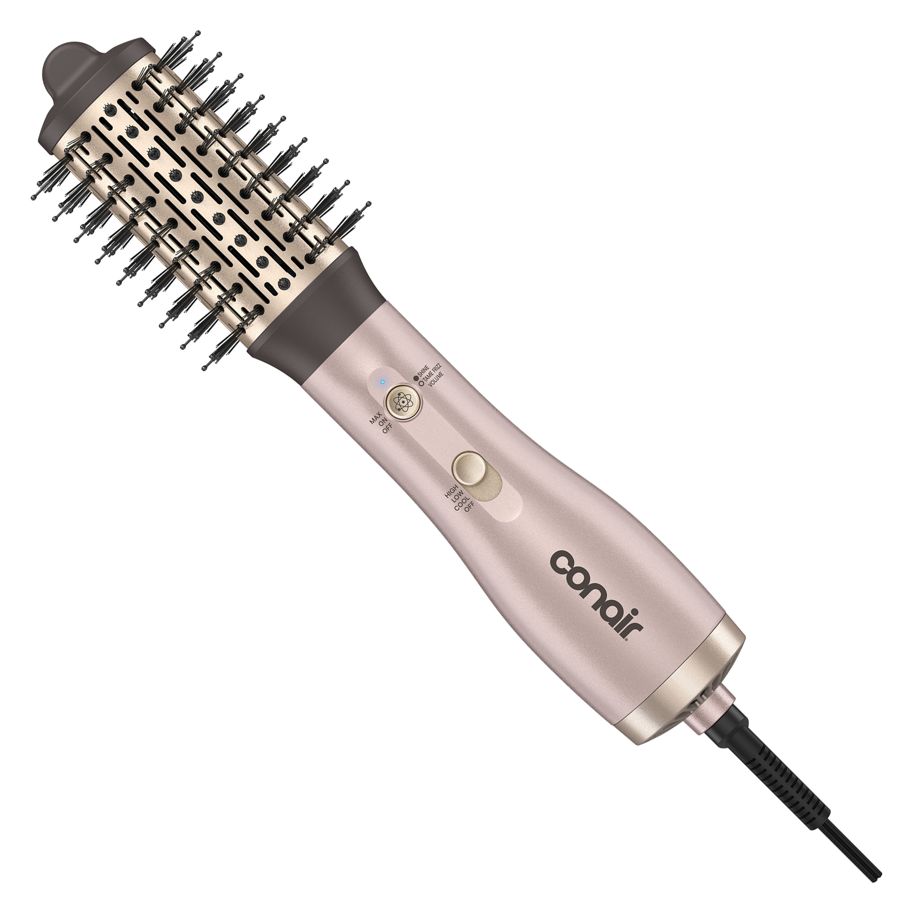 Conair InfinitiPro 2-in-1 Hot Air Brush, Pink photo 1