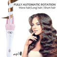 thumbnail image 2 of 2024 New 360 Automatic Spin Ceramic Hair Curler Wand Womens Shiny Salon Style Hair Styling Tools, 2 of 5