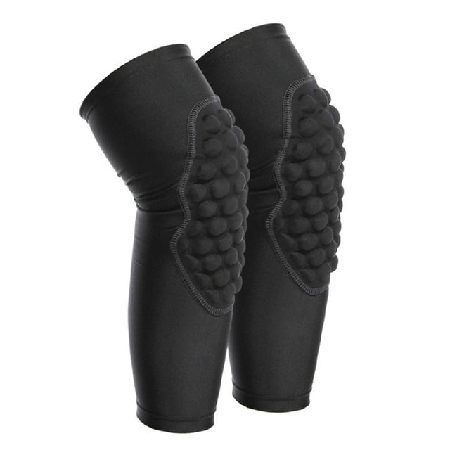 2 uds rodilleras para niños negro suave transpirable ligero resistente a impactos rodilleras de Protección deportiva Protector de rodilla L