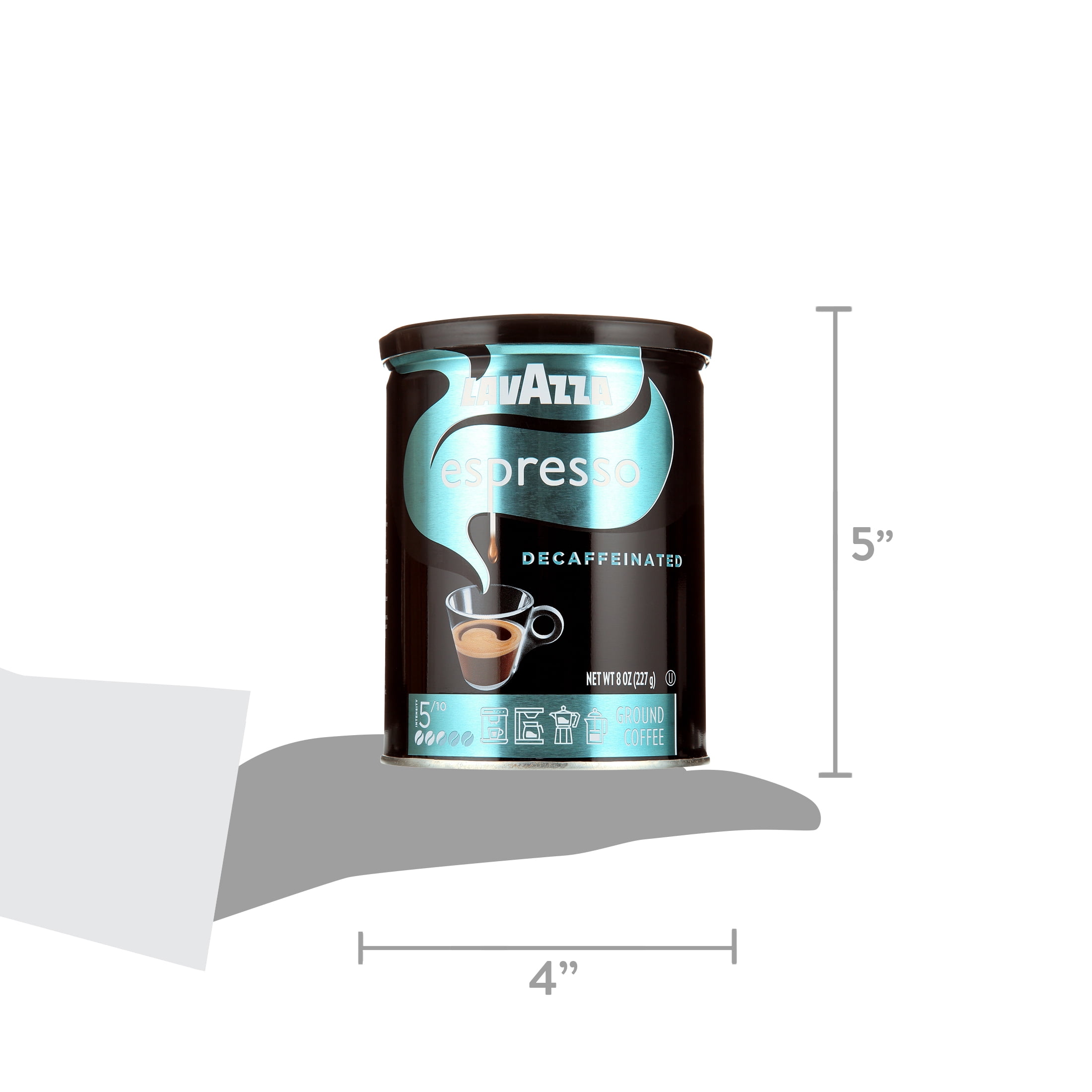 Lavazza, Decaff Espresso Ground Coffee, 8.8 Oz - Walmart Business