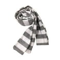 thumbnail image 2 of Deyuer Women Scarf Striped Print Thin Long Scarf Harajuku Style Lightweight Breathable Cotton Scarf Girl Neck Wrap,G, 2 of 8