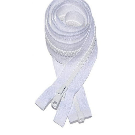 24" Vislon Jacket Zipper, YKK #5 Molded Plastic Separating - Medium Weight By Each (Twilight Blue - 910)