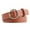 Khaki, variant on Red Stretchy Belt for Women Pu Invisible Sweater Shirt Tuck Band with Flat Buckle for Jeans Pants One Size