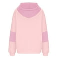 thumbnail image 4 of Timegard Womens Sweatshirts V Neck Long Sleeve Pullover Fall Winter Casual Loose Comfy Tops Solid Color, 4 of 5