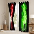 thumbnail image 3 of Feelyou Artwork Curtains Pack of 2 (42x84 Each), Watercolor Curtains Blackout, 3 of 6