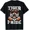Black-2, variant on Retro Vintage Snow 80s Apres Ski Patrol Unisex T-shirt