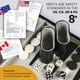 thumbnail image 5 of Set de backgammon Queensell de piel sintética negra de 38 x 24 cm con accesorios, 5 of 9