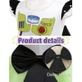 thumbnail image 4 of Little Girls Buzz Lightyear Astronaut Tutu Cosplay Dress Halloween Party Tutu Fancy Outfits, 4 of 6