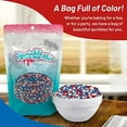 thumbnail image 6 of Patriotic Red White & Blue Small Star Sprinkles (4 Oz.), 6 of 7