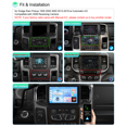 thumbnail image 3 of 6+128G Android 14 Car Radio Stereo for 2013-2018 Dodge Ram 1500 2500 3500 Auto A/C Wireless CarPlay Bluetooth WiFi 4G LTE DSP SWC, 3 of 12