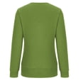 thumbnail image 5 of Lilgiuy Fashion Women Winter Solid Long Sleeve Pullove V-Neck Casual Sweater Tops for Women Oversized Boyfriend Style Sweatshirts, 5 of 5