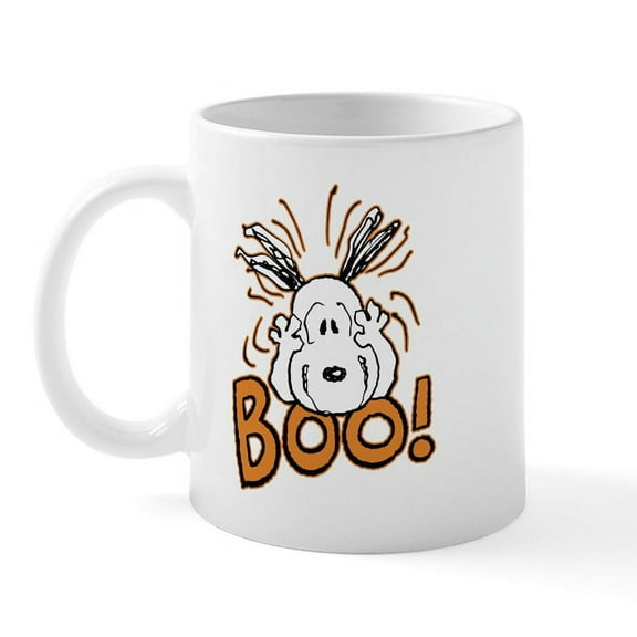 CafePress - Peanuts Halloween Mugs - 11 oz Ceramic Mug - Novelty Coffee Tea Cup