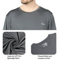 thumbnail image 3 of Tuna Fishing Shirts for Men Long Sleeve UPF 50+ UV Sun Protection Rash Guard Quick Dry for Hiking Running Swimming (Dark Grey 3XL 5#), 3 of 5