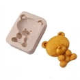 thumbnail image 5 of Milue Bear Shaped Silicone Handmade Moulds Silicone Fondant Mold DIY Candy Mold, 5 of 15
