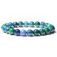 thumbnail image 2 of Amazon etsy cross-border hot style 8mm natural rayado ágata piedra cuentas perforadas pulsera hombre phoenix verde oro uno, 2 of 2