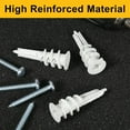 thumbnail image 3 of EcoNesxp No. Anchor Drywall Anchor 1/4 Self-tapping Plastic Drywall Anchor Inch Screw, 3 of 4