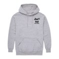 Instant Message - Dad's Bar And Grill Men's Graphic Fleece Pullover ...
