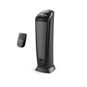 Lasko CT22410 Black 1500W 2 Speed, Oscillating, Remote, Timer Ceramic Tower Space Heater