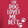thumbnail image 3 of CafePress - The Dog Loves Me Best T Shirt - Men's Classic Graphic Cotton T-Shirt, 3 of 4