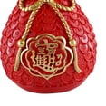 thumbnail image 3 of Jarrón de resina con forma de flor, decorativo, coleccionable, con forma de billetera, para TV. Tesoro rojo, 3 of 8
