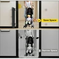 thumbnail image 3 of Automatic Rebound Door Barrier Cloth Pet Gate，Door Gate， Pet Gate， Dog Door Gate，Small, 3 of 6