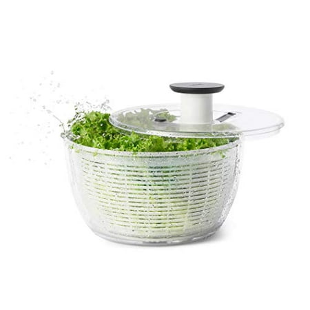 Salad Spinner - Green Salad Spinner Large - 4.2l Lettuce Spinner For  Vegetable Wash, Lettuce Dryer With Drain, Bowl, Colander And No Bpa -  Multi-funct