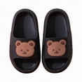thumbnail image 3 of HCNTES Baby Toddler Unisex Sandals Soft Sole Non-Slip Slides for Spring Summer Pool Beach Bath Indoor Outdoor Play(L01-Black,13), 3 of 7