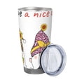thumbnail image 2 of Easygdp Have a Nice Day 20oz Stainless Steel Vacuum Insulated Double Wall Travel Tumbler, Durable Insulated Coffee Mug with Spillproof Lid-Straw Three-piece Set, 2 of 8
