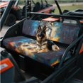 thumbnail image 3 of Binienty Galaxy Wolf UTV Dog Seat Covers Compatible With Kawasaki Mule 300 3010 3020 4000 4010 2001-2023 2025 Breathable Non-Slip UTV Seat Protector for Mule 4000, Outdoor Accessories, 3 of 7