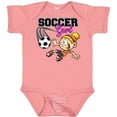thumbnail image 3 of Inktastic Soccer Girl Girls Baby Bodysuit, 3 of 5