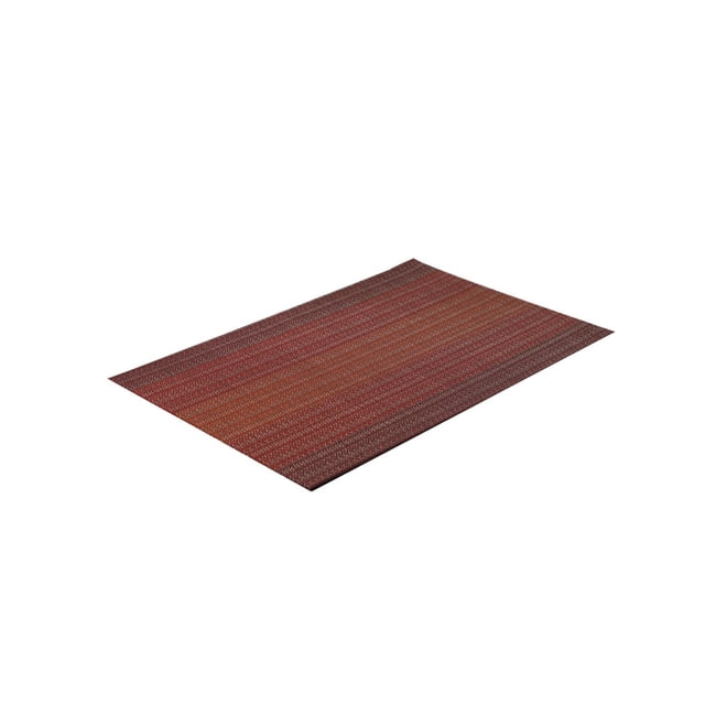 yingyy 1/2/3/5 Japanese Style PVC Table Mat Placemats Cup Dish Mat Washable Heating Resistant Dining Tables Decors Mats Red 1 Pc