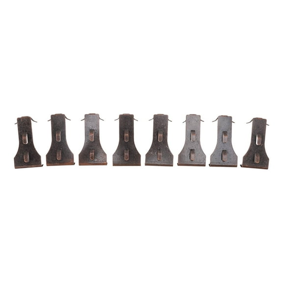 CNMF Brick Wall Clips,Wall Brick Hanger,8Pcs Brick Hook Clips Steel Brick Hanger Fits Standard Size