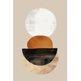 thumbnail image 3 of Mid Century Modern Area Rugs Distressed Bohemian Sunset Entryway Rug Short Pile Non-Slip Soft Washable Indoor Carpet for Living Room Bedroom 4x8ft, 3 of 6