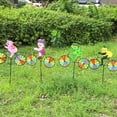 thumbnail image 4 of Bike Spinner Art Windmill Animal Animal Whirligig Molinete para decoración de terraza Tortuga Zulema Bicicleta giratoria, 4 of 8