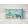 thumbnail image 2 of Carolines Treasures BB8464PW1216 Bouvier des Flandres Christmas Canvas Fabric Decorative Pillow, 12H x16W, multicolor, 2 of 3