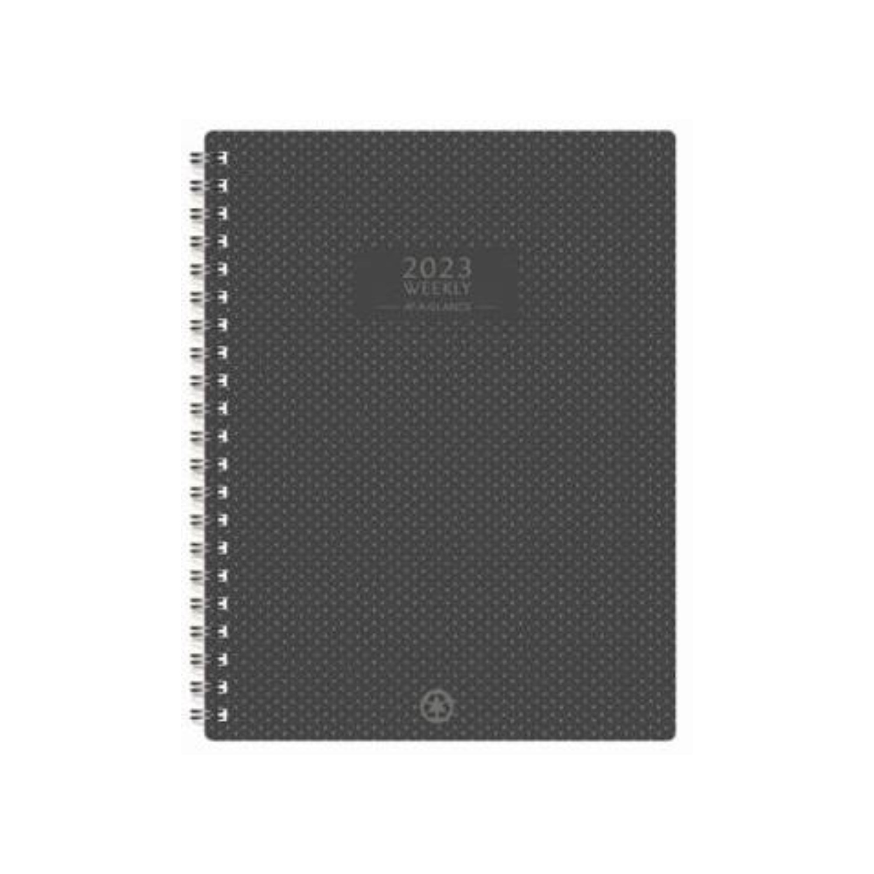 2022-2023 Weekly Monthly Planner, 8 1/2' x 11', by AT-A-GLANCE, Elevation Eco, Stone (75950RWA3023)